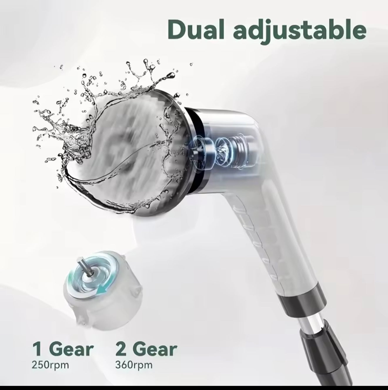 PowerScrub™ Electric Cleaning Brush